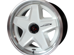 Speedart 18' ATS style 3-piece wheel and cover Rear 11x18' White. Porsche 964 / 993 / 996 / 997.1